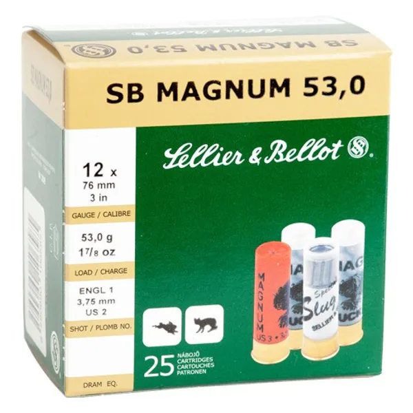 Hovedbilde S&B Magnum 12/70 53g US3